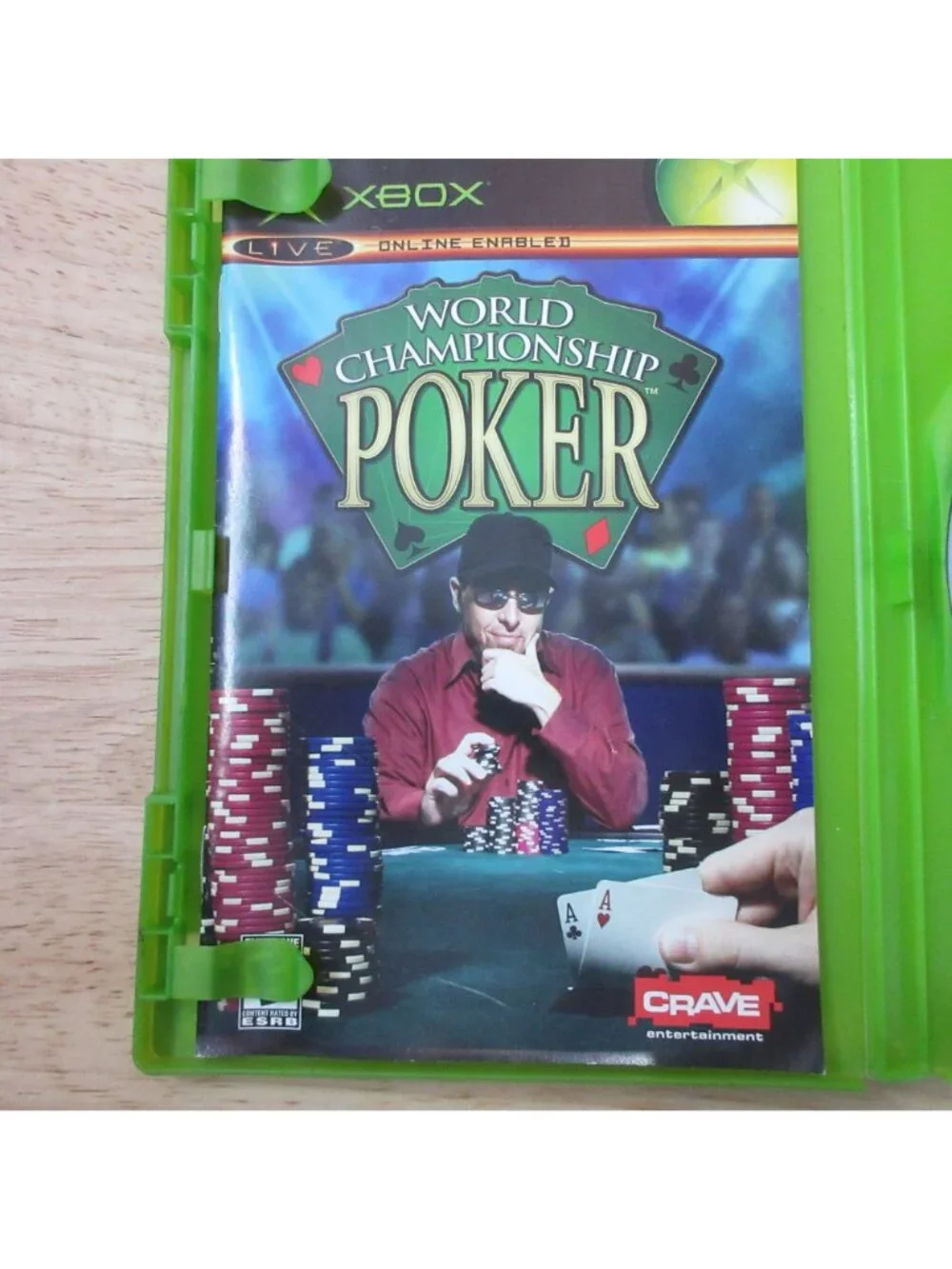 Lot of 2 Xbox Games - Big Bumpkin' (sealed) - World Champion Ship Poker
